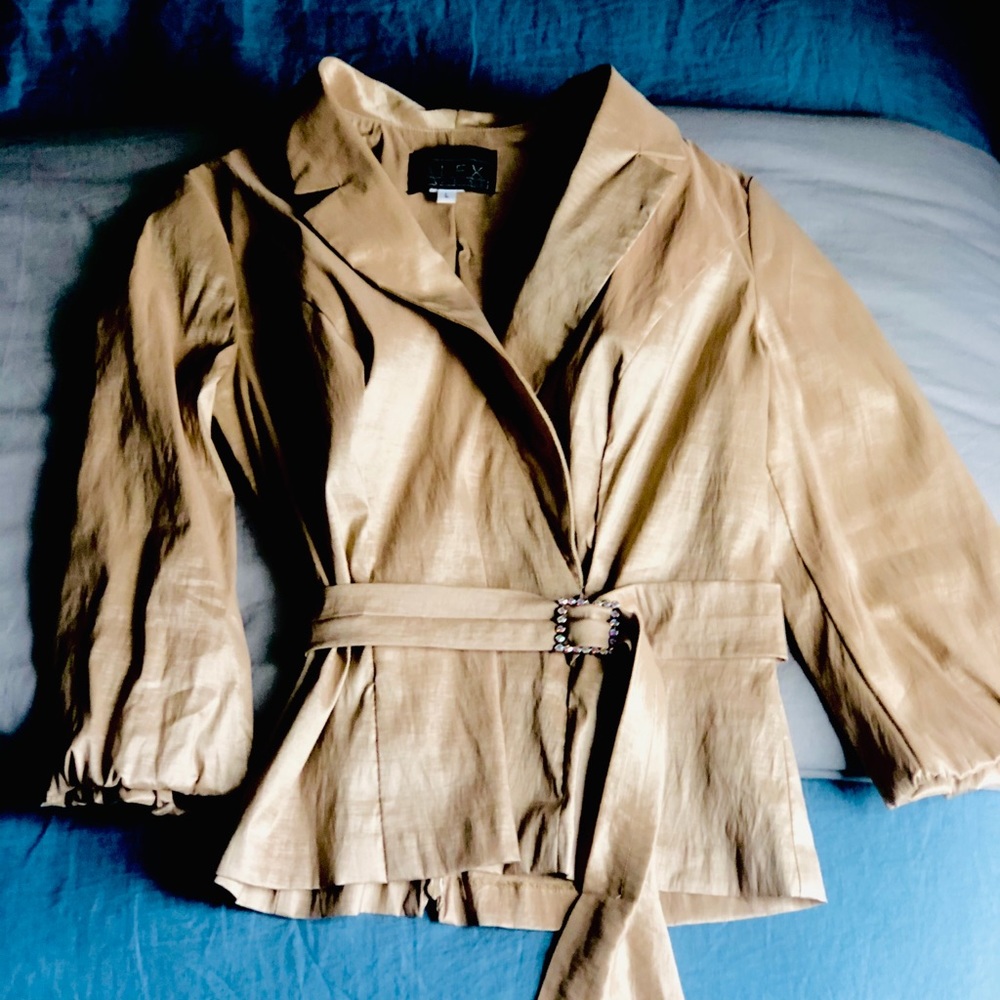 🌷Alexander Evenings Gold Blouse/ Evening Wear🌷